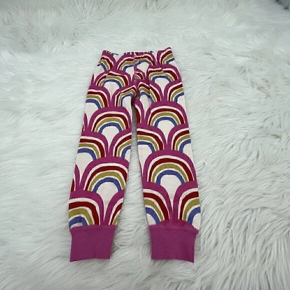 NEW Hanna Andersson Girls Rainbow Unicorn Long John PJ Pajama Set Size 3T 90 - Picture 8 of 14